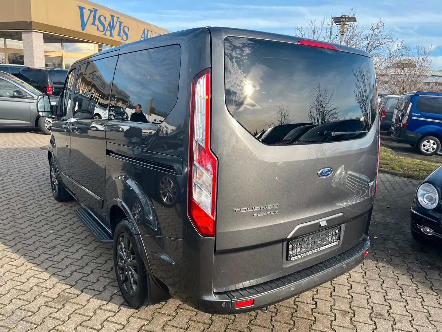 Ford Tourneo Custom Leder Titanium X L1 Schiebtür 2x Grau - 2
