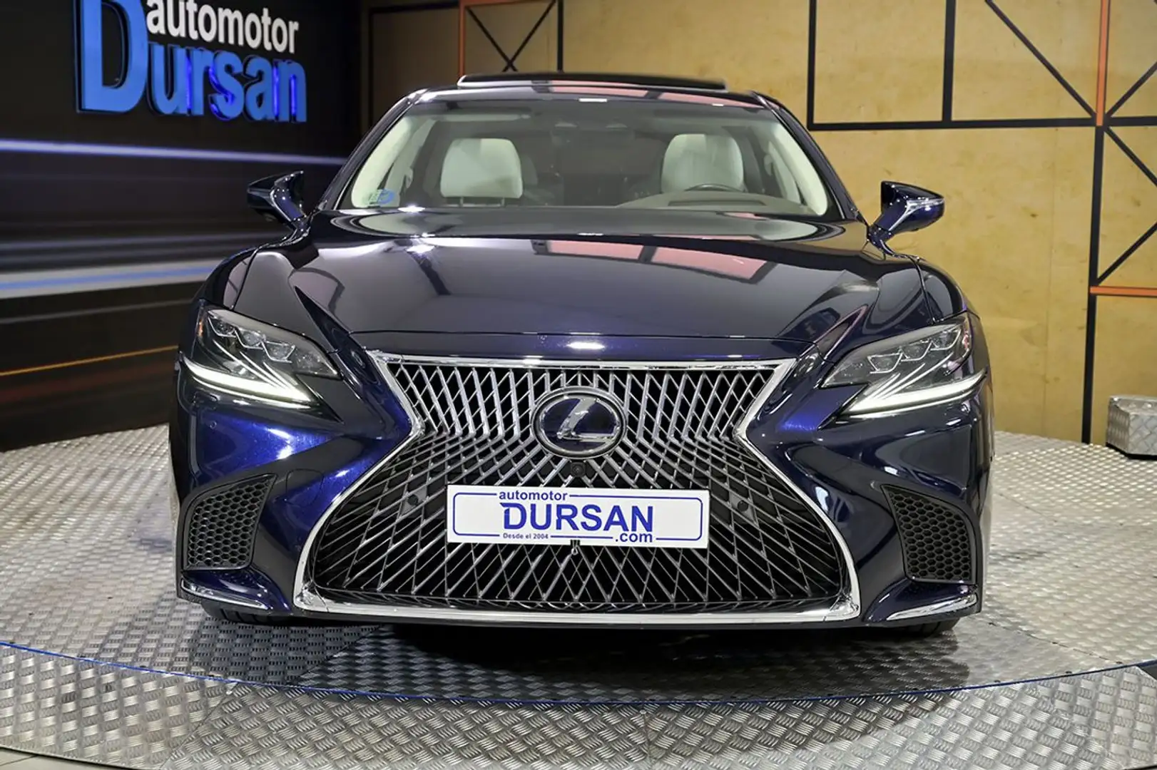 Lexus LS 500 500h Luxury Art Wood LWhite Albastru - 2