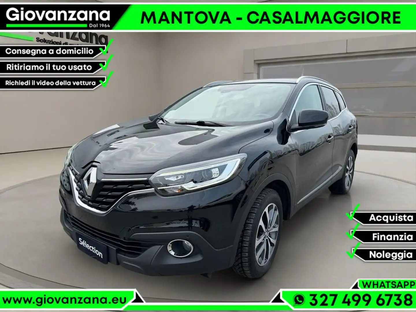Renault Kadjar 1.5 dci energy Hypnotic 110cv edc Schwarz - 1