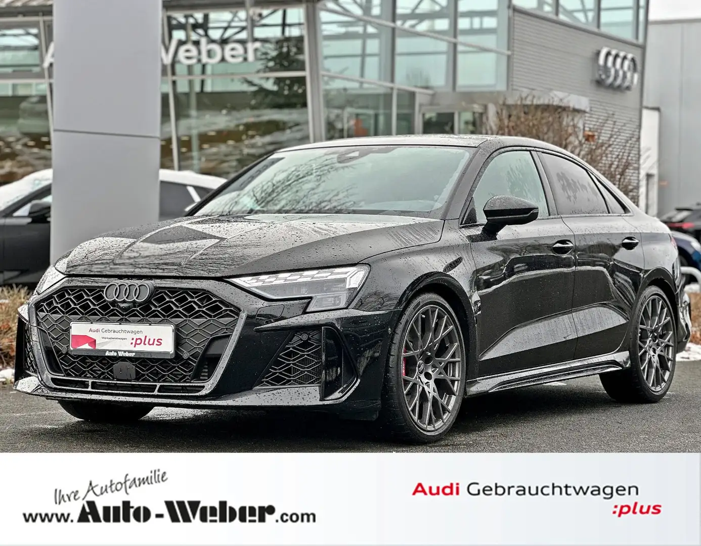 Audi RS3 Limousine qu. BLACK PANO HUD SONOS 280km/h Schwarz - 1