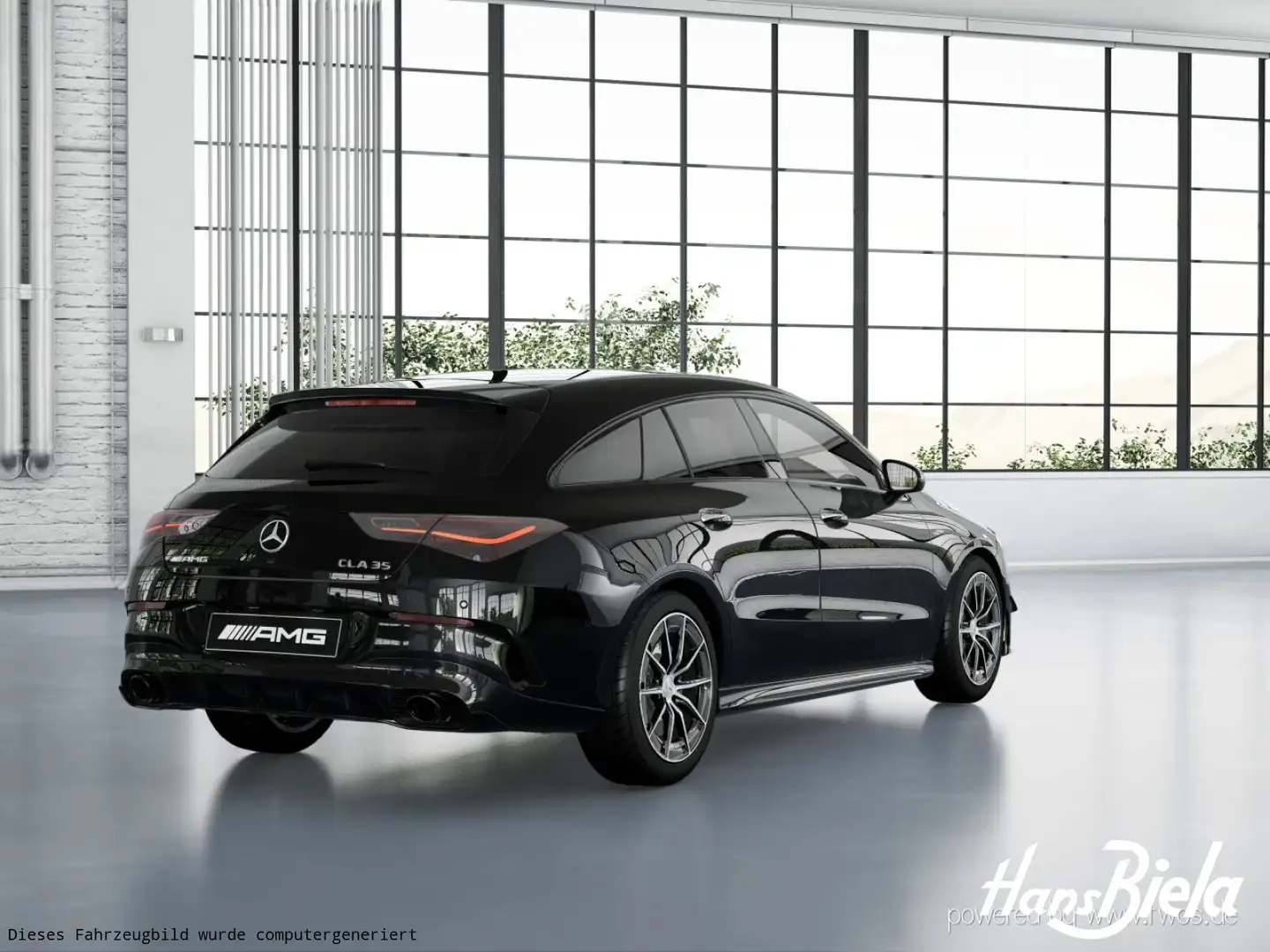 Mercedes-Benz CLA 35 AMG AMG CLA 35 4M SB Night/Aero/Pano/Perf.Si/Bur/Mem Fekete - 2