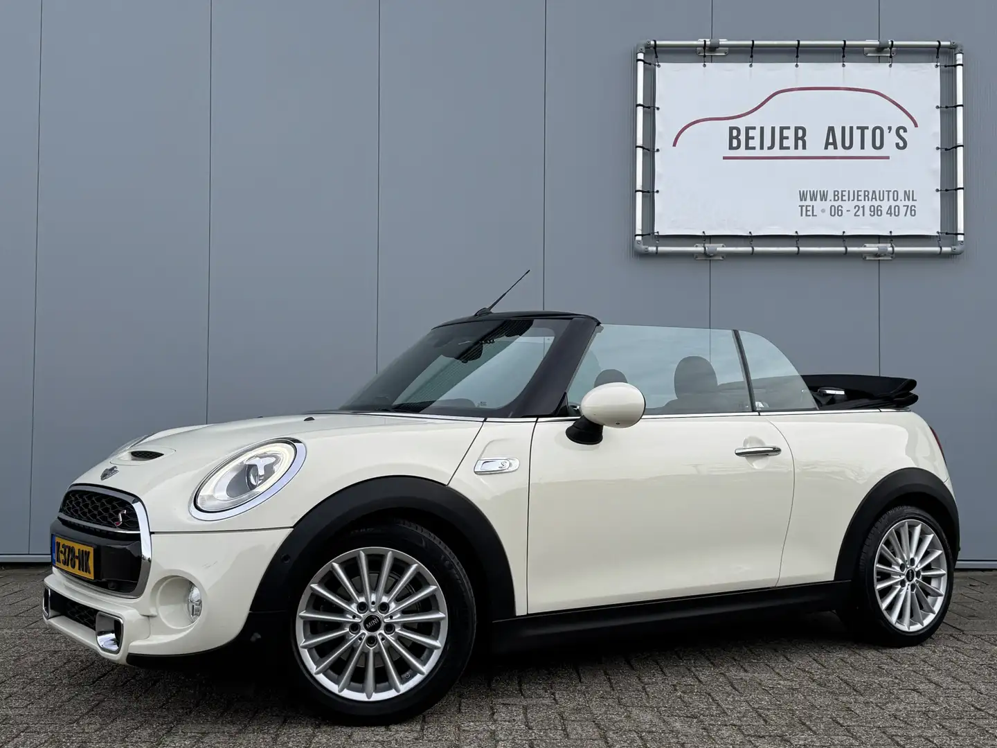 MINI Cooper S Cabrio Mini 2.0 Chili Automaat Navigatie/LED. Alb - 1