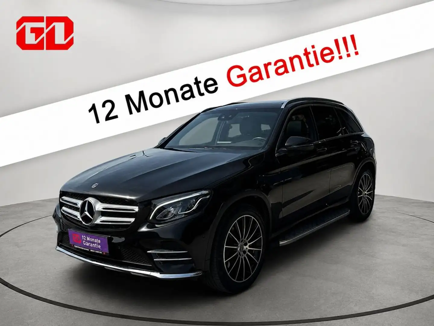 Mercedes-Benz GLC 250 d 4Matic,AMG-line,Buremaster,ele.AHK,Pano. Schwarz - 1