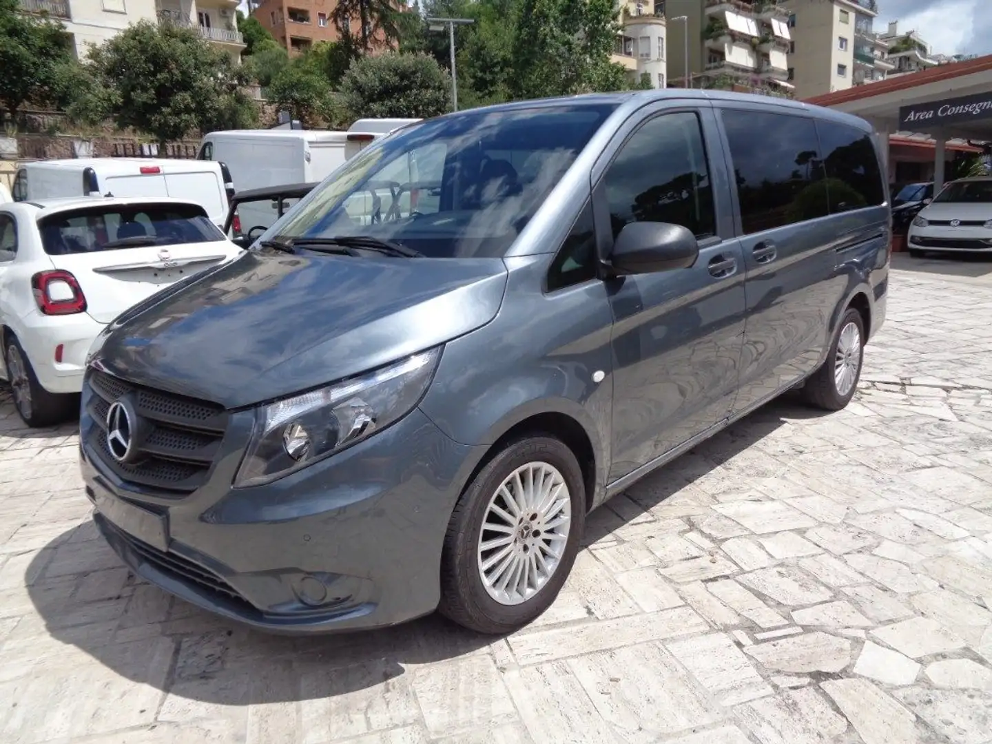 Mercedes-Benz Vito 2.2 114 CDI TOURER PRO LONG AUTOM 9P PDC"17 ITALIA Grigio - 2
