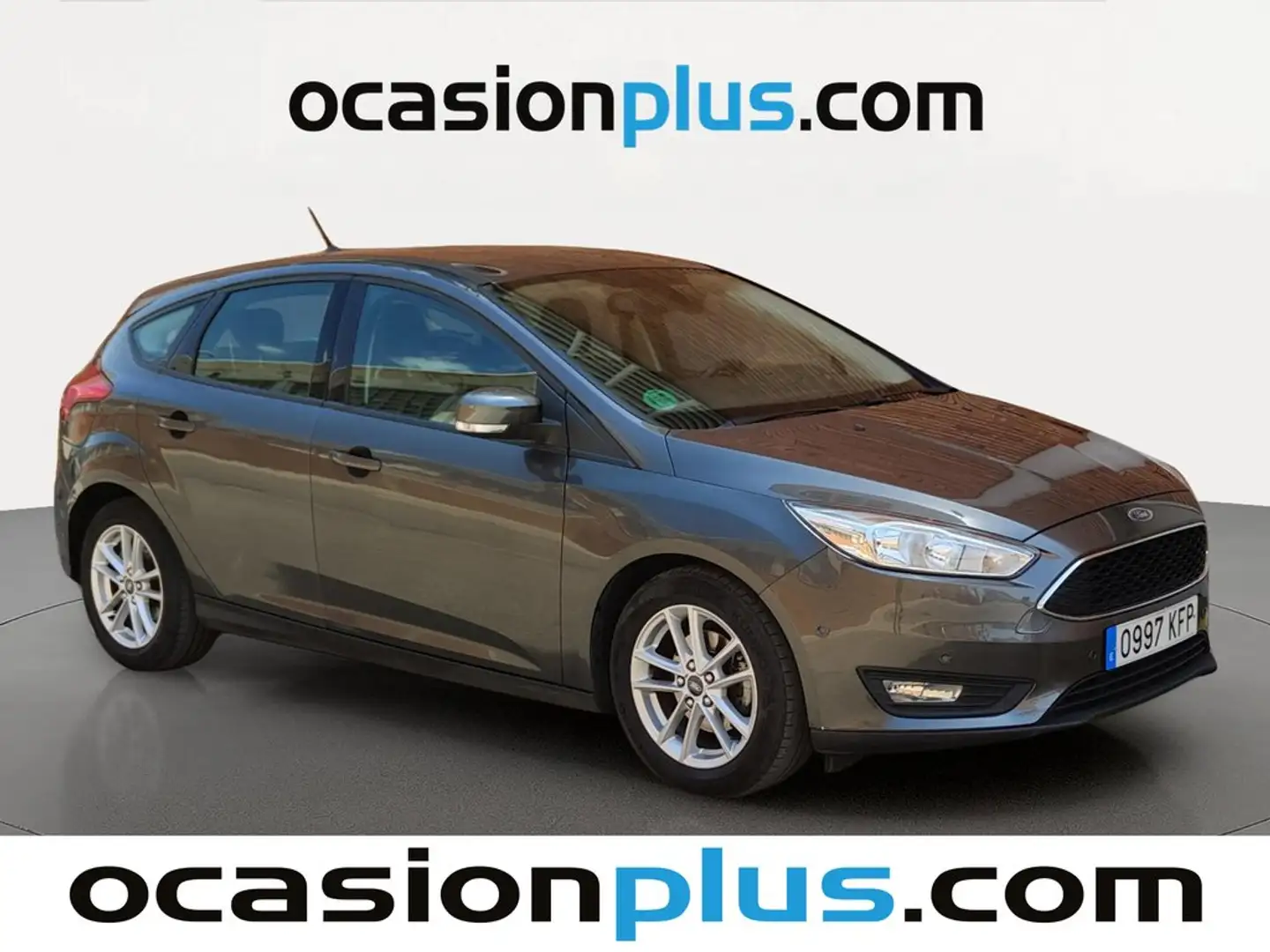 Ford Focus 1.0 Ecoboost Auto-S&S Titanium Aut. 125 Gris - 2