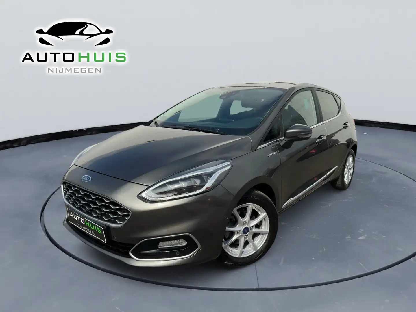 Ford Fiesta 1,0 Ecoboost vignale automaat Cruise controle Navi Gris - 1