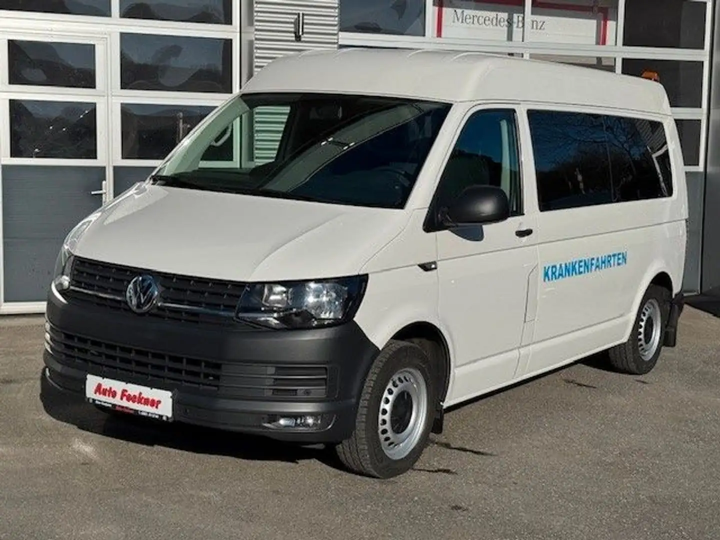 Volkswagen T6 2.0 TDI DSG KTW Rampe Stuhl+ Stryker M1 Trage Blanc - 2