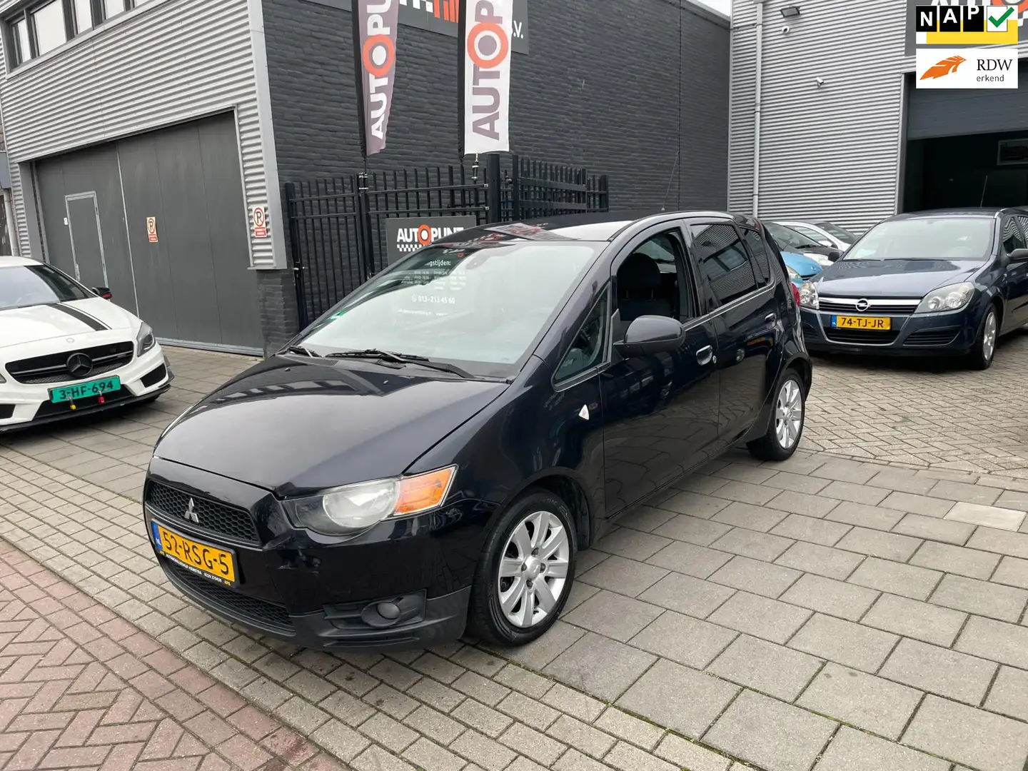 Mitsubishi Colt 1.3 Edition Two 2e Eigenaar! Airco NAP APK Schwarz - 1