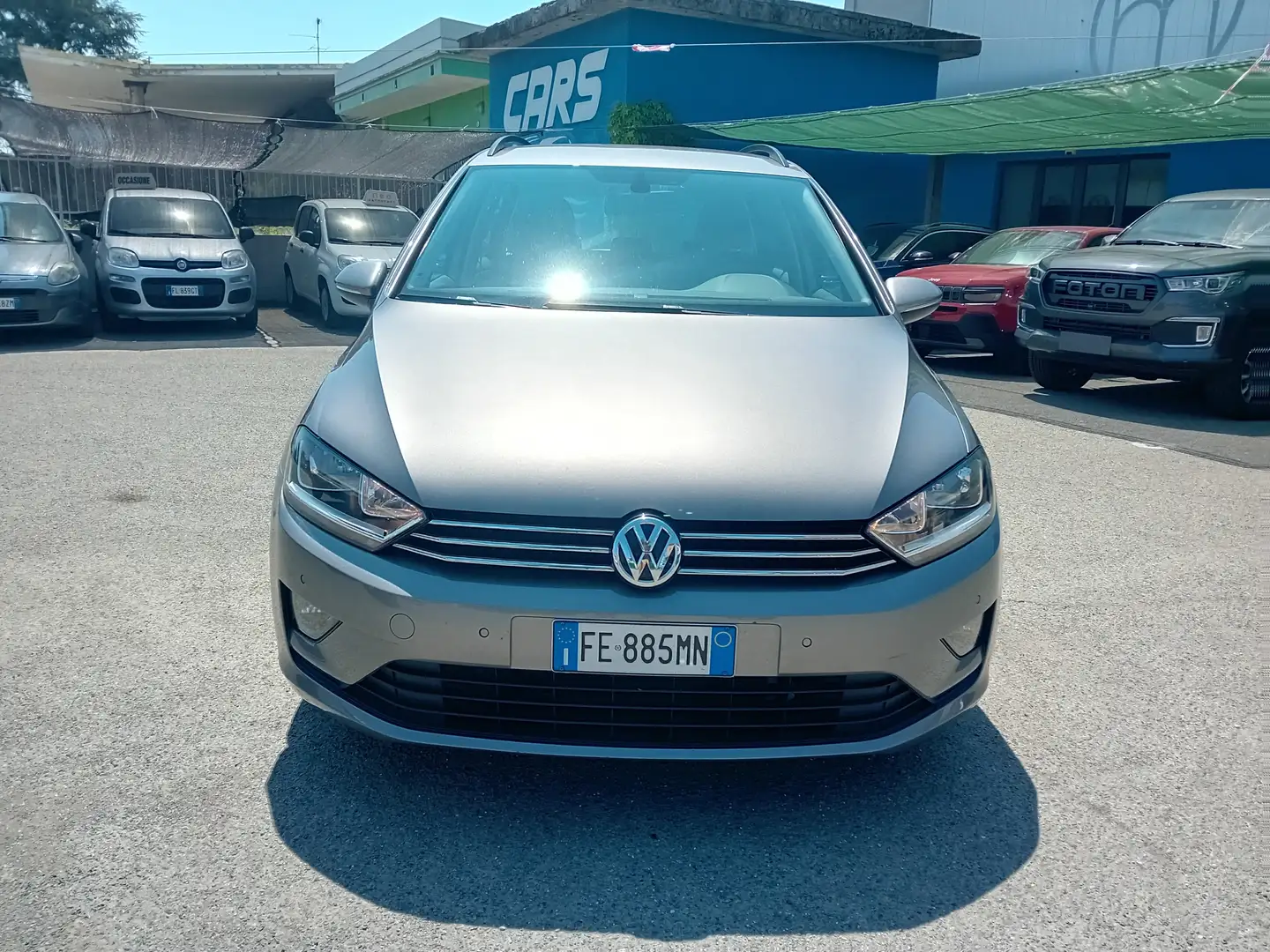 Volkswagen Golf Golf VII Sportsvan 1.6 tdi Comf Business 110cv Gris - 1