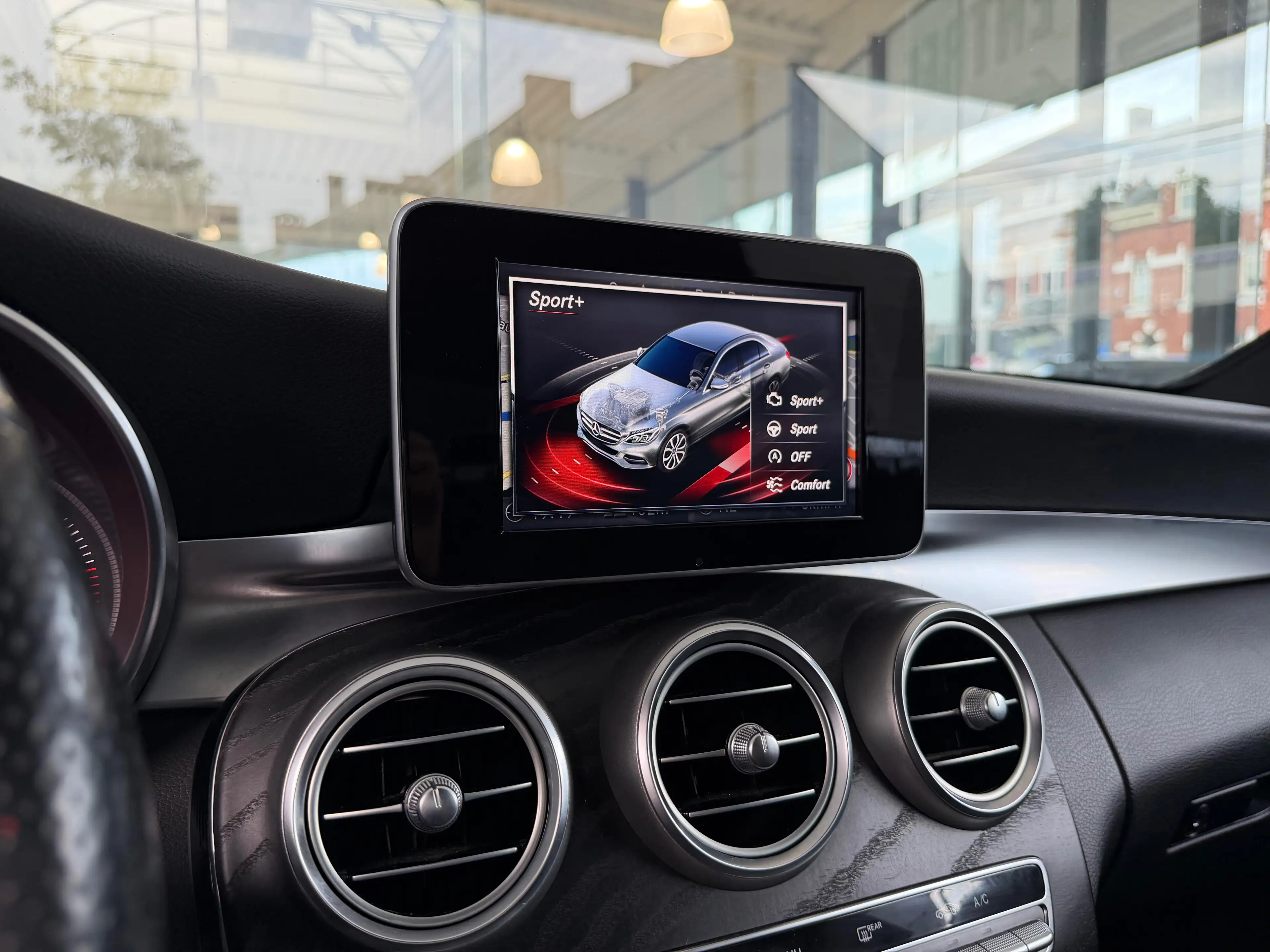 Mercedes-Benz C 180 d "PACK AMG" BIXENON-GPS-CUIR-JA18P-GAR 1AN — photo 15