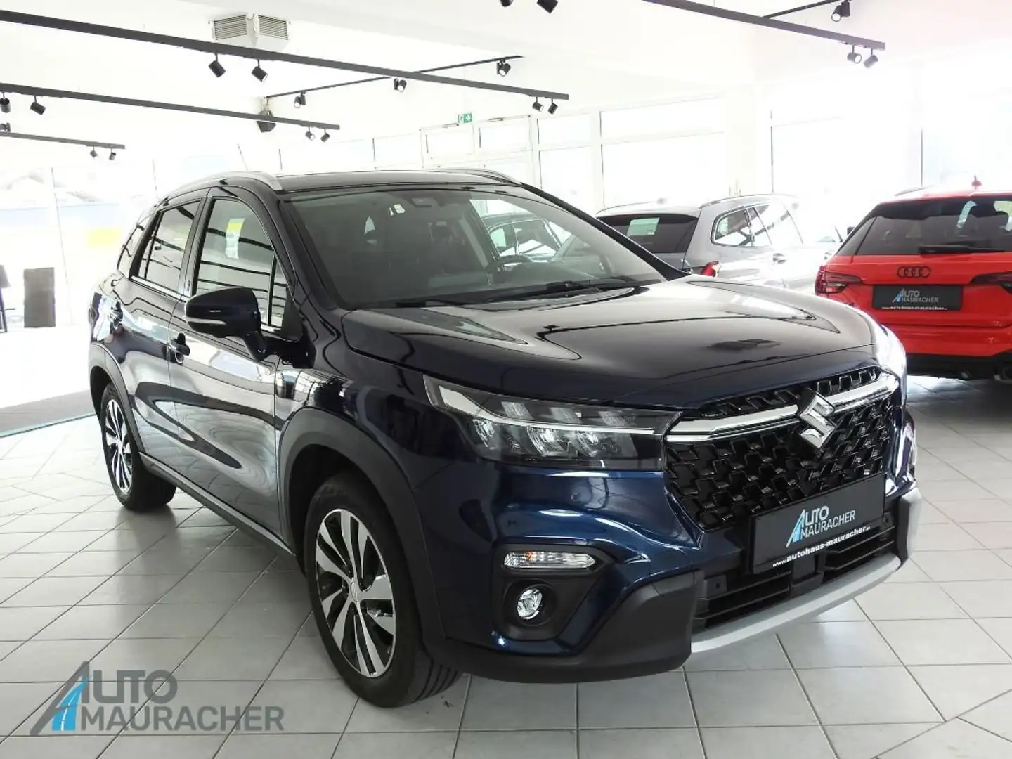 Suzuki S-Cross 1.5 Hybrid Allgrip Flash Aut.*AHK*LED*NAVI Blau - 2