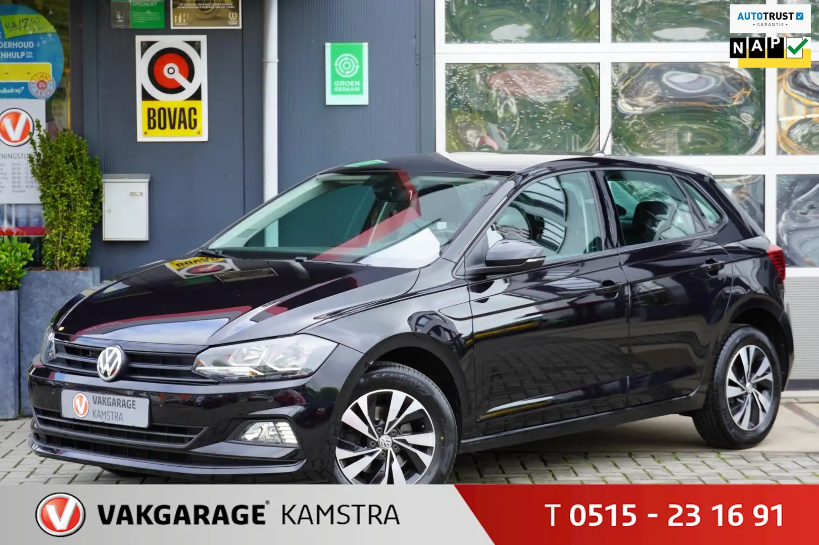 Volkswagen Polo 1.6 TDI Comfortline Business DAB/Navi/PDC/LM Zwart - 1