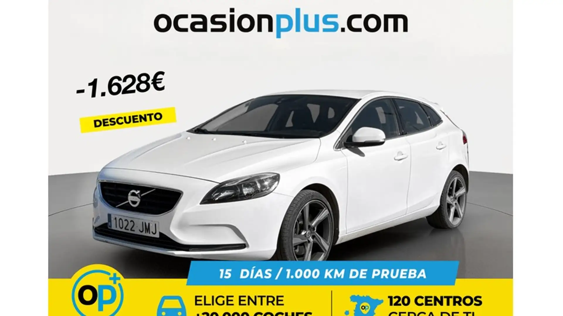 Volvo V40 D3 Momentum Aut. 150 Weiß - 1