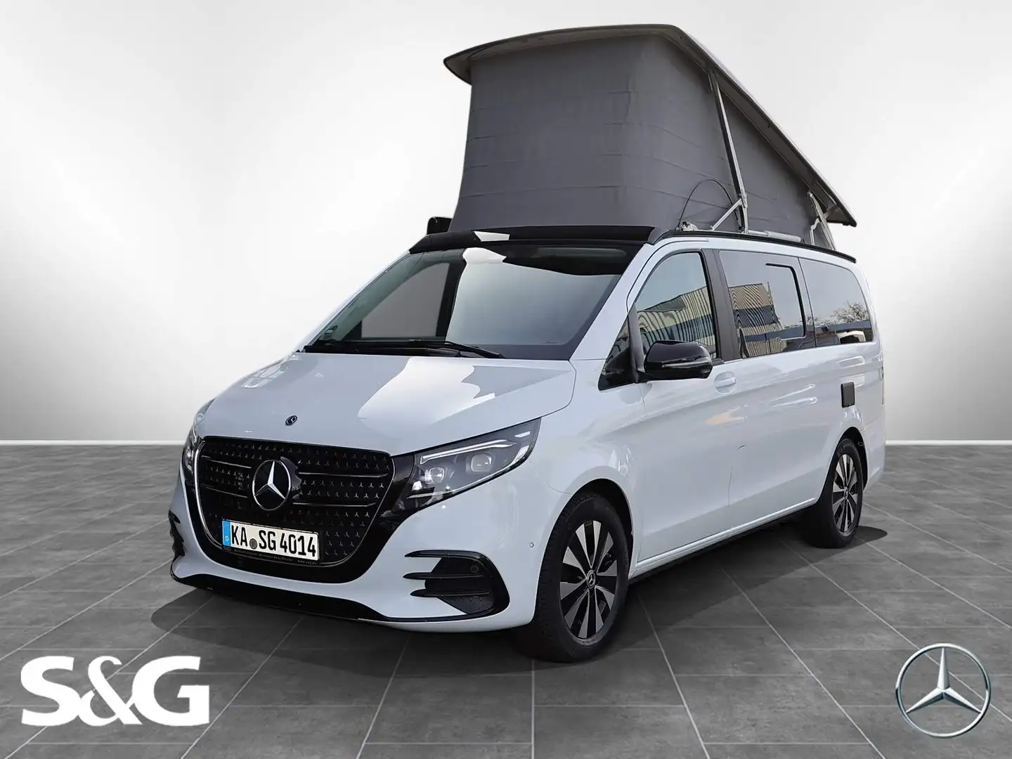 Mercedes-Benz V 300 Marco Polo AMG Night+AHK+MBUX+M-LED+Totwin Wit - 1