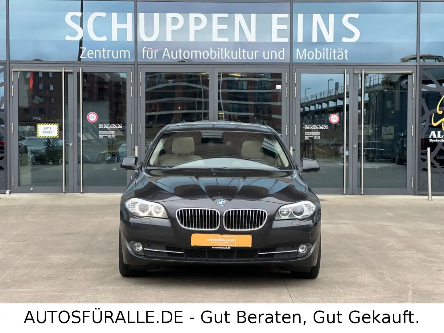 BMW 520 d*103tkm*Automati*Facelift*Bi-Xenon*Leder*SD* Grau - 2