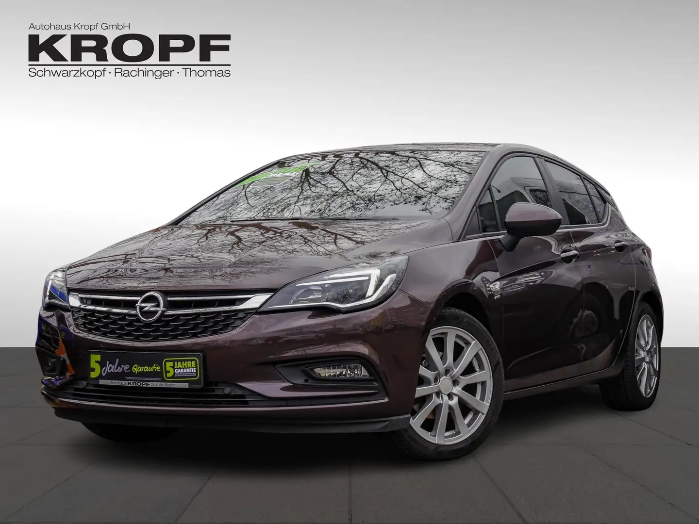Opel Astra K 1.0 Turbo Active LM W-Paket 2xKlima PDC Hnědá - 2