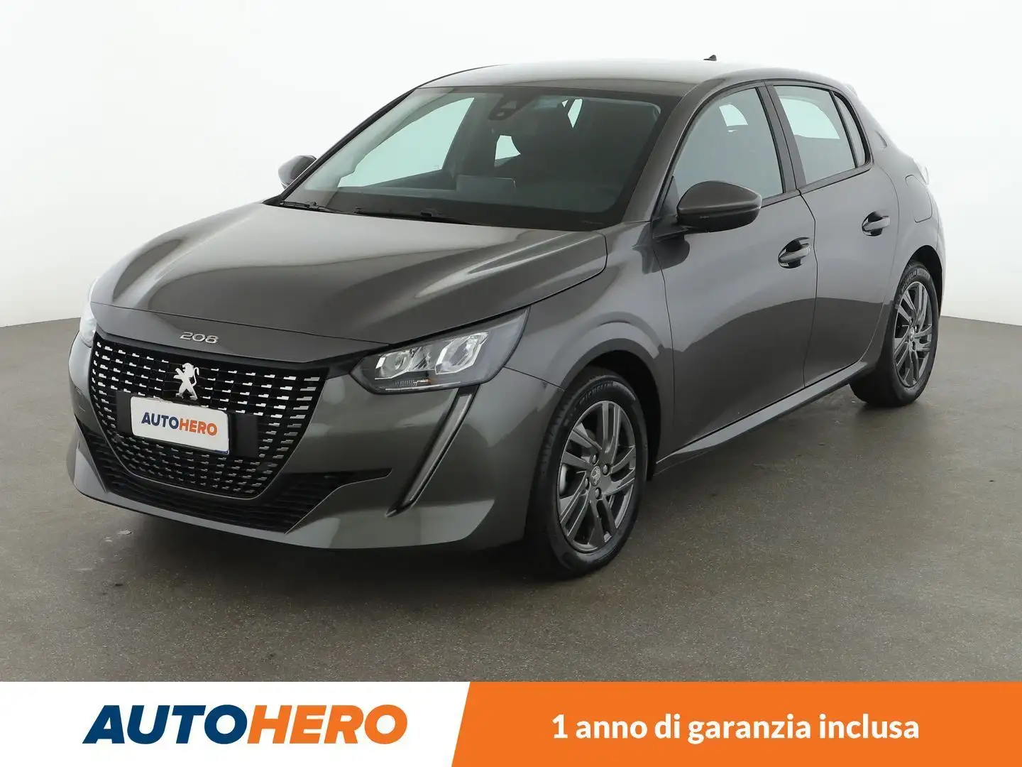 Peugeot 208 1.2 PureTech Active Pack 75 CV Grigio - 1