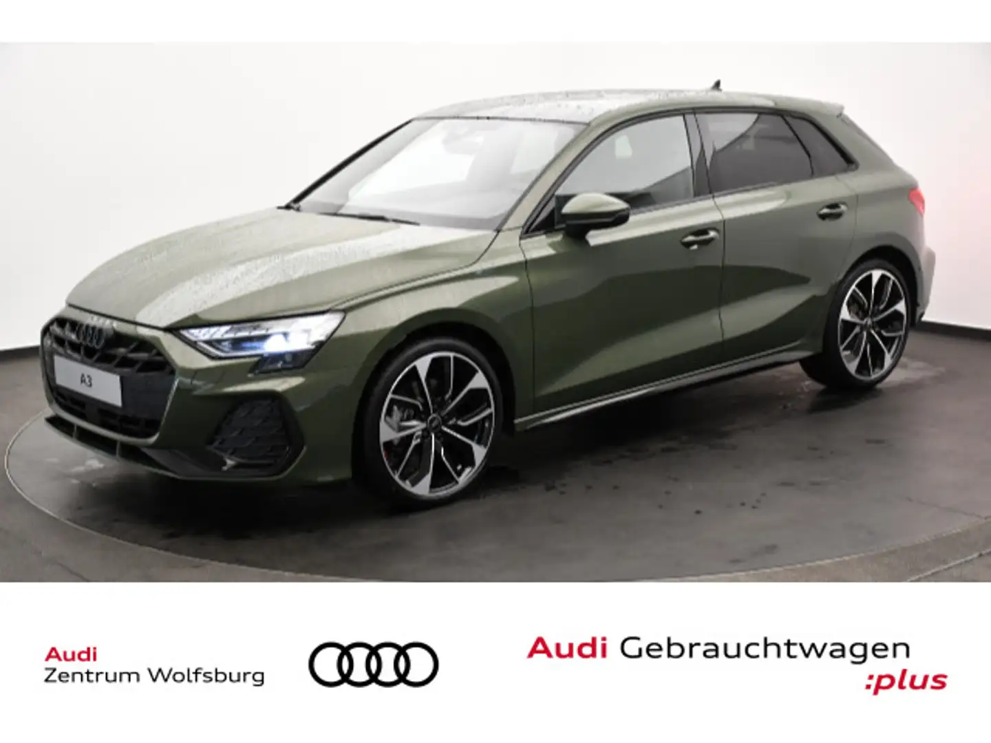 Audi A3 35 TDI S tronic S line Grün - 1