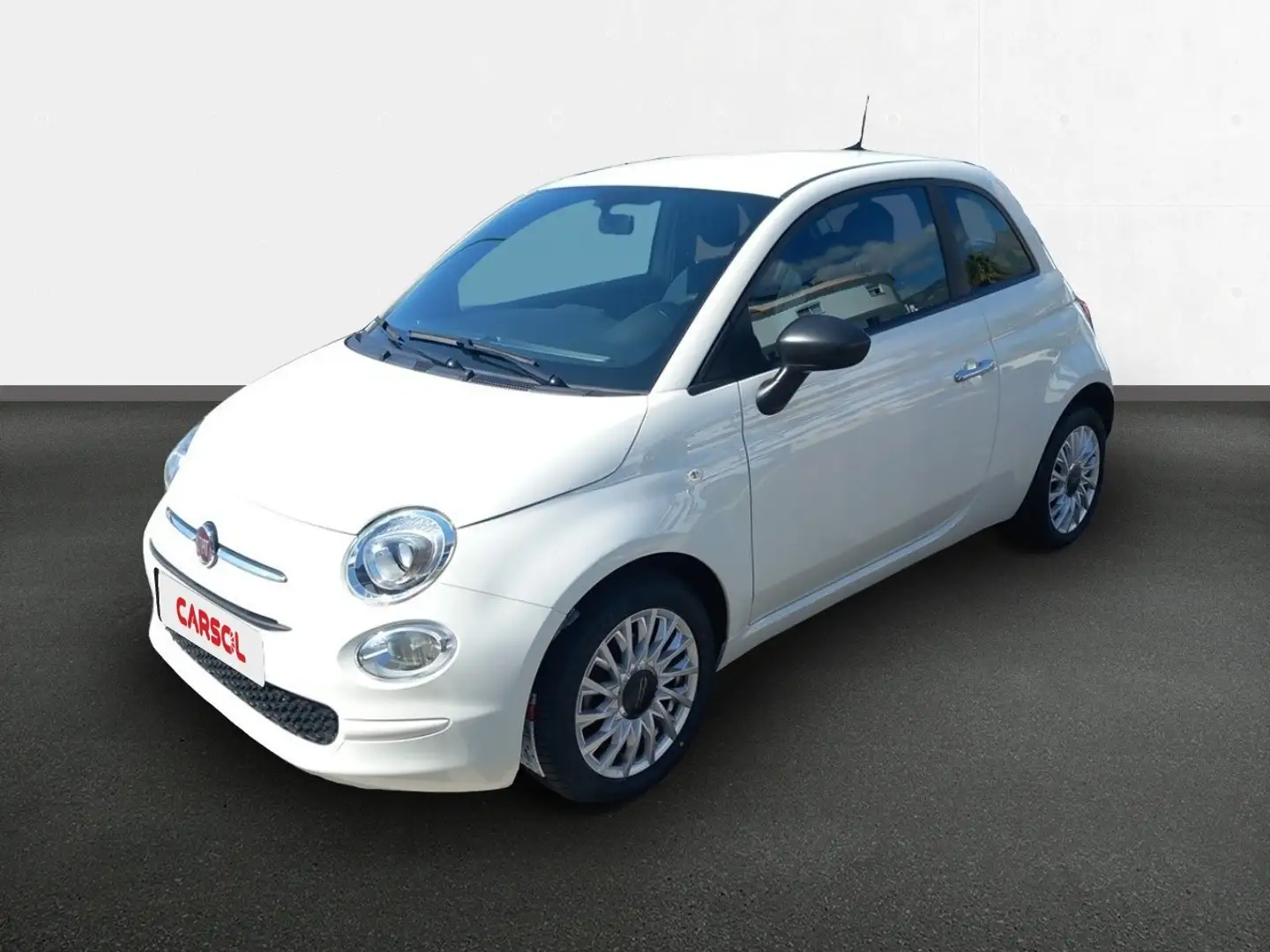 Fiat 500 1.0 Hybrid Monotrim 52kW Blanc - 1