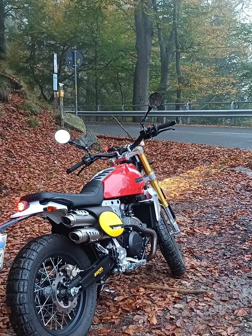 Fantic Caballero 500 scrambler Roşu - 2