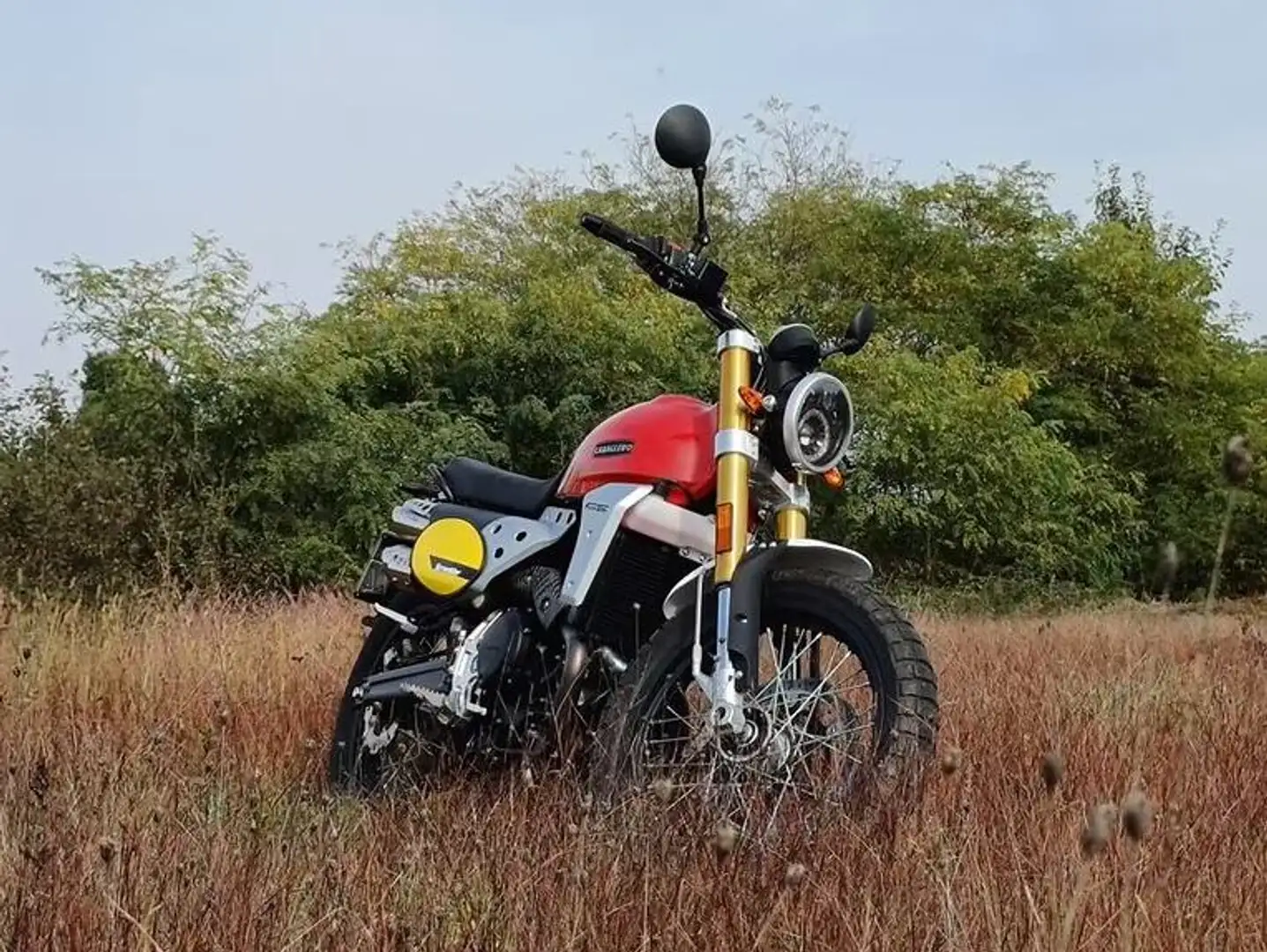 Fantic Caballero 500 scrambler Roşu - 1