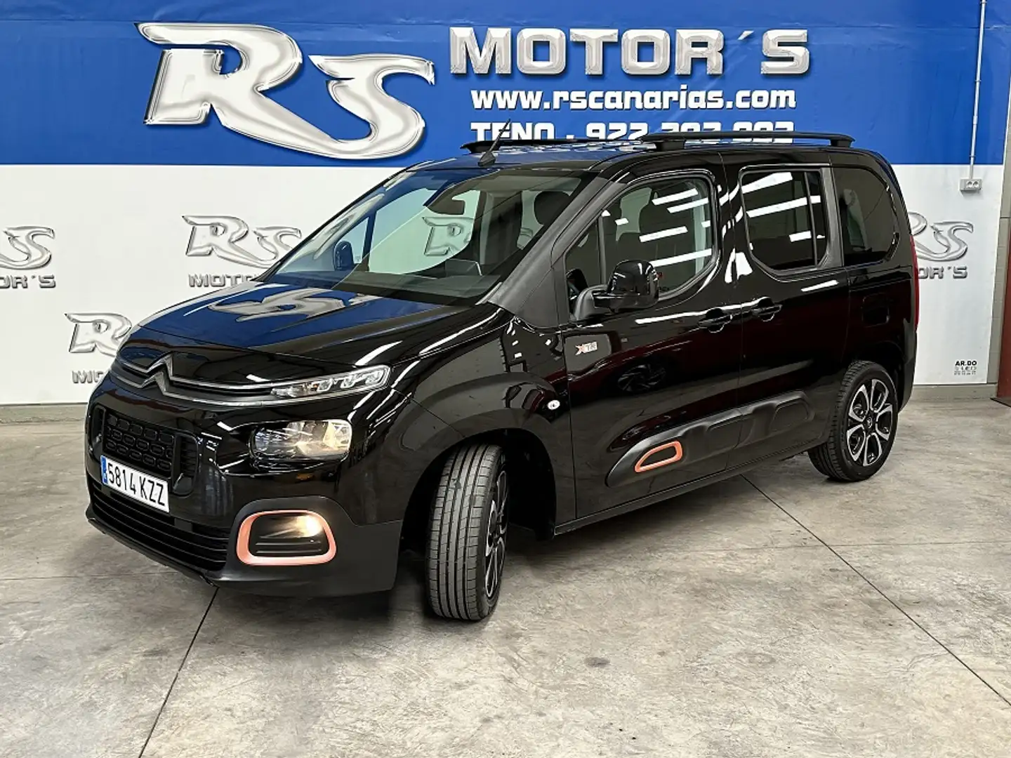Citroen Berlingo PureTech S&S Talla M Shine 110 Negro - 1