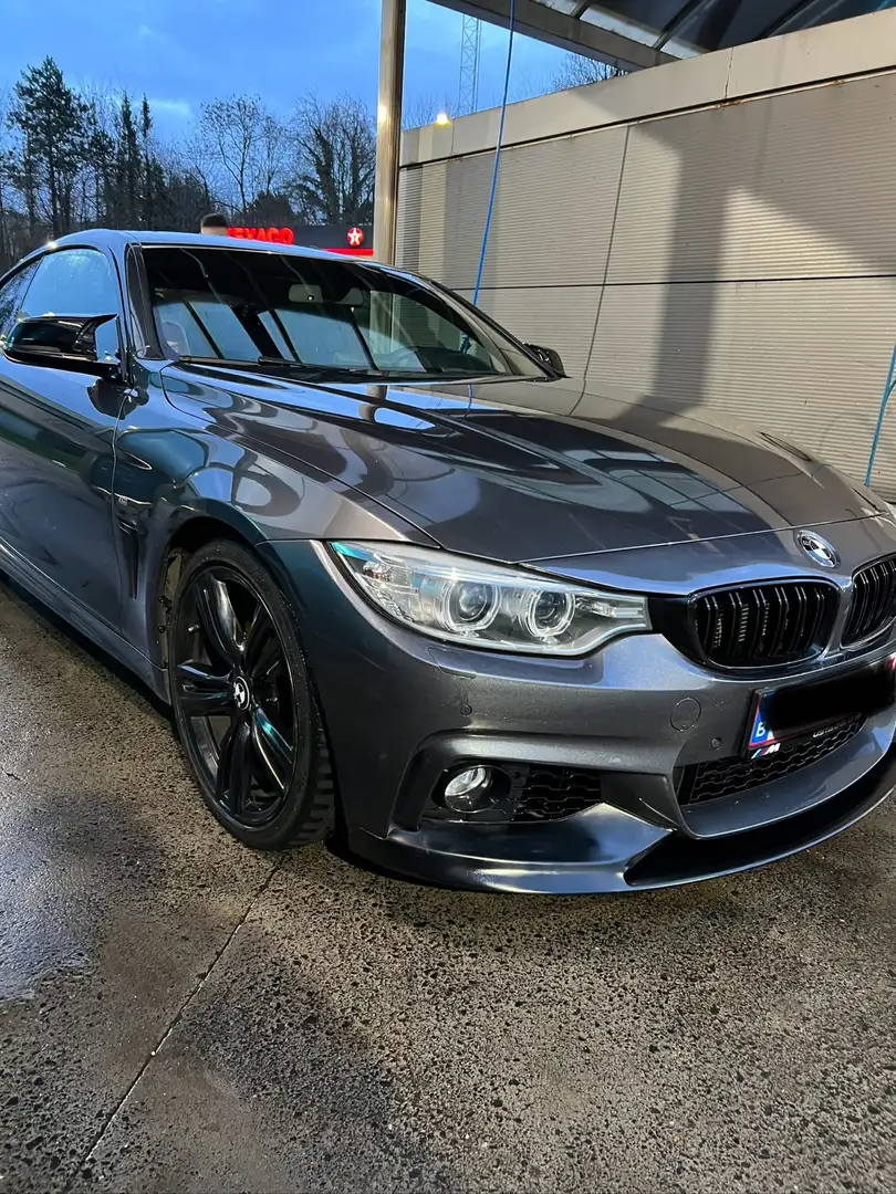 BMW 420 BMW SERIE 420 coupe 2014, Pack M, Euro 6 Szary - 1