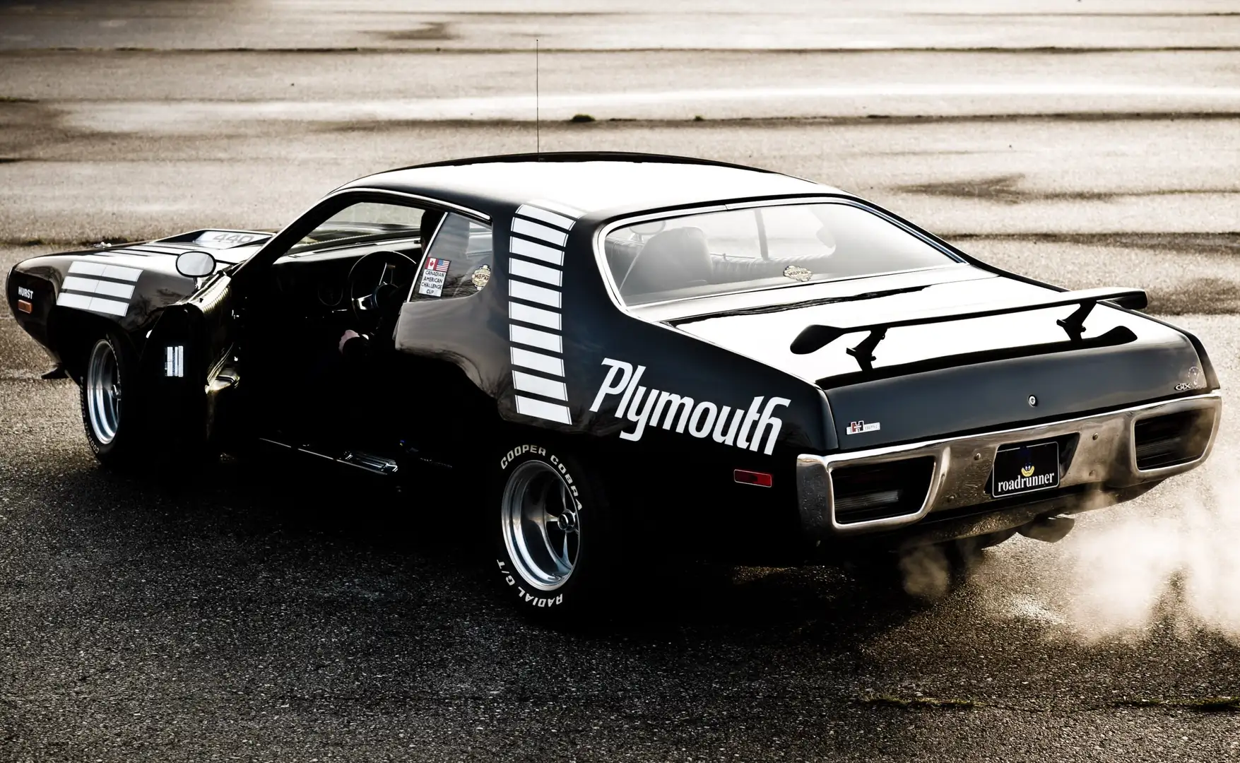 Plymouth Road Runner GTX Zwart - 2
