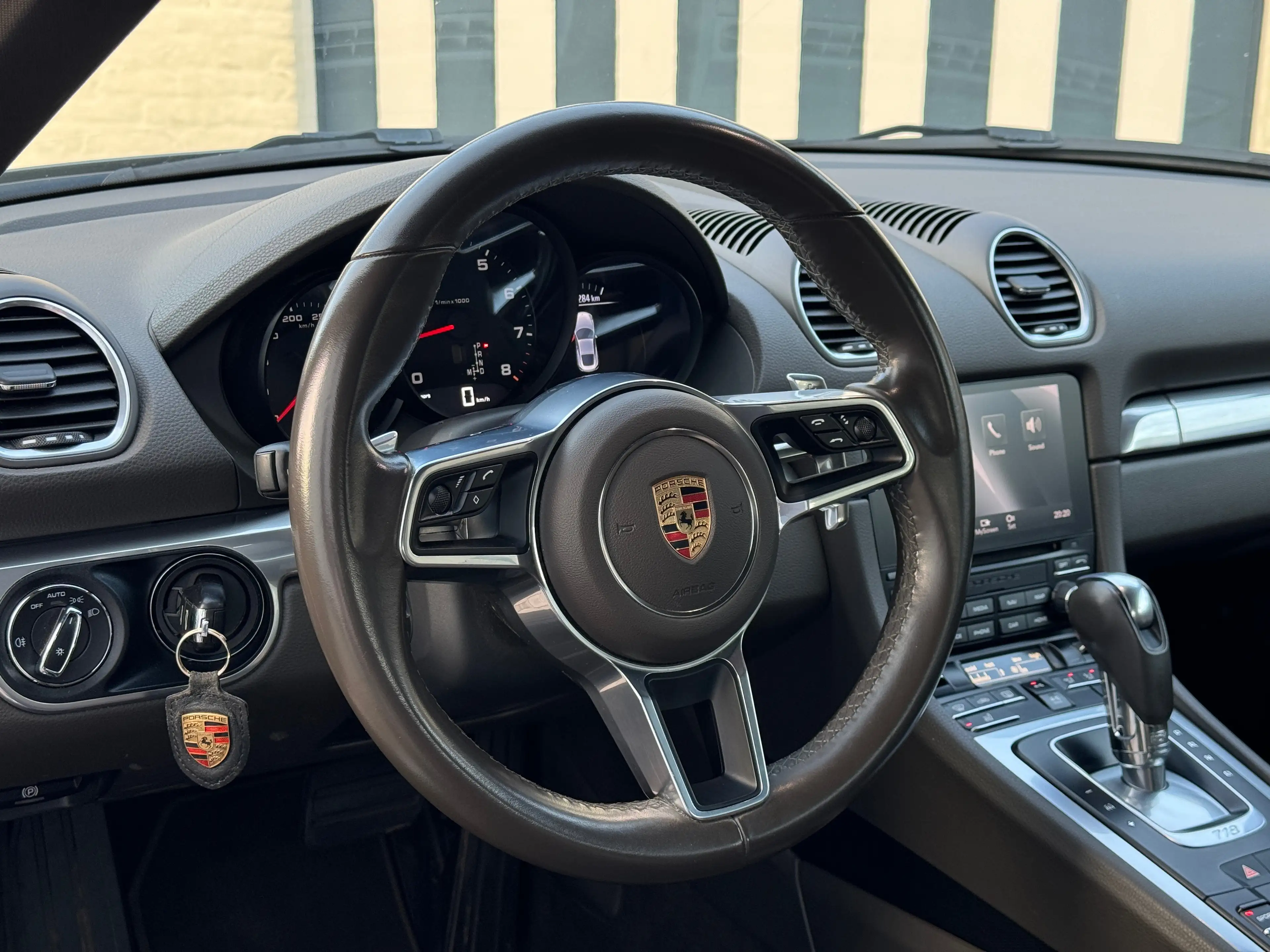 Porsche 718 Cayman 2.0 Turbo PDK / Sportuitlaat / CarPlay / Stuurverwarming / Bruin interieur — photo 12