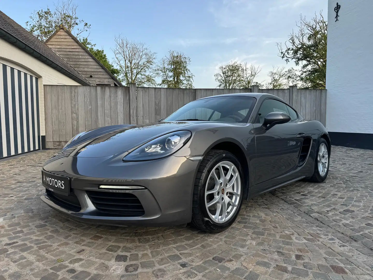 Porsche 718 Cayman 2.0 Turbo PDK / Sportuitlaat / CarPlay / Stuurverwarming / Bruin interieur Grau - 2