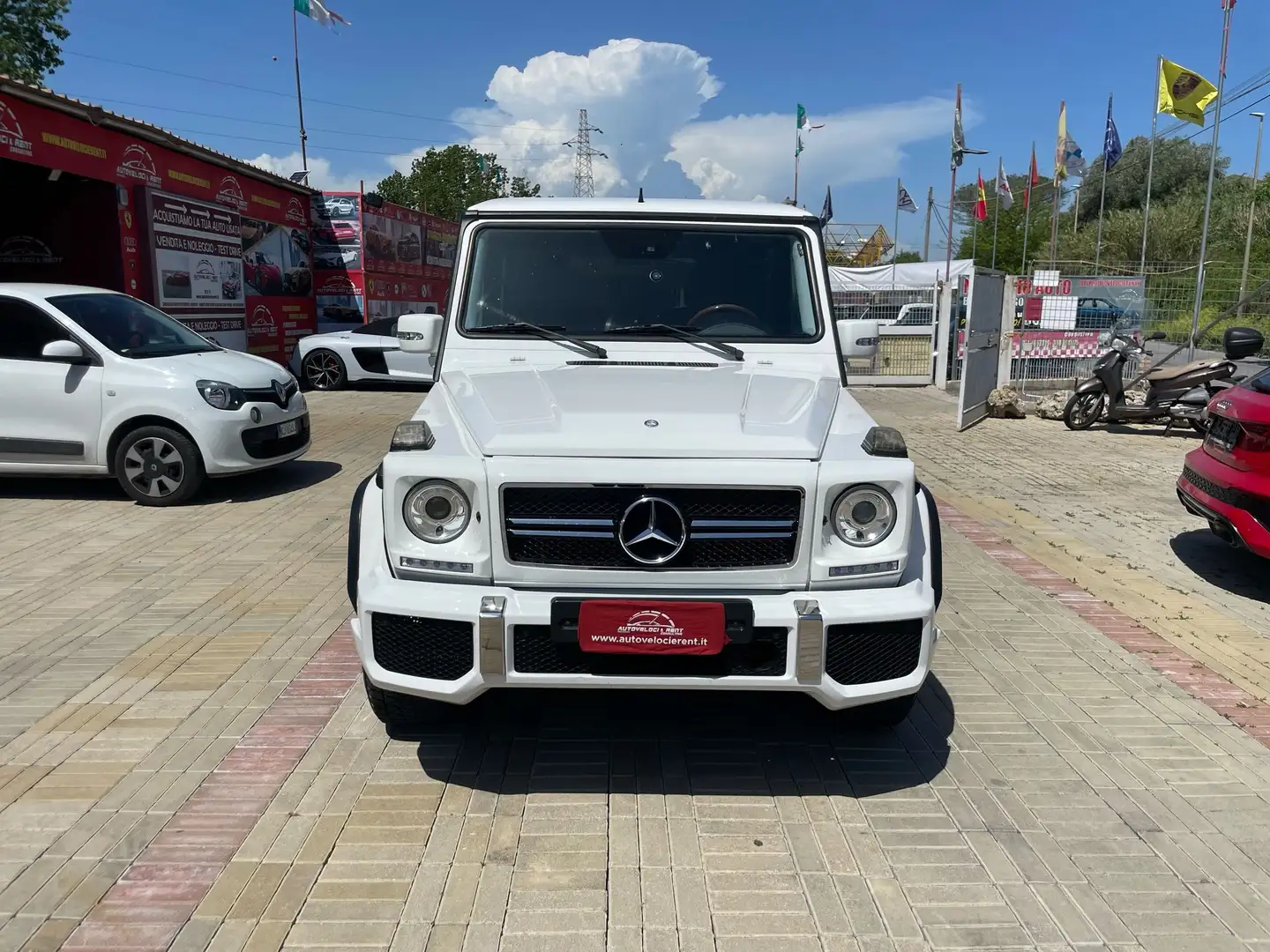 Mercedes-Benz G 55 AMG TAGLIANDI CERTIFICATI IN PRONTA CONSEGNA Biały - 2