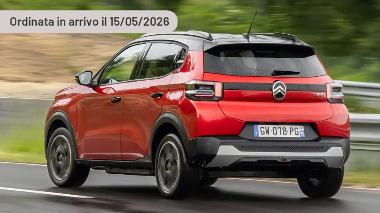 Citroen C3 motore elettrico 113 CV Plus