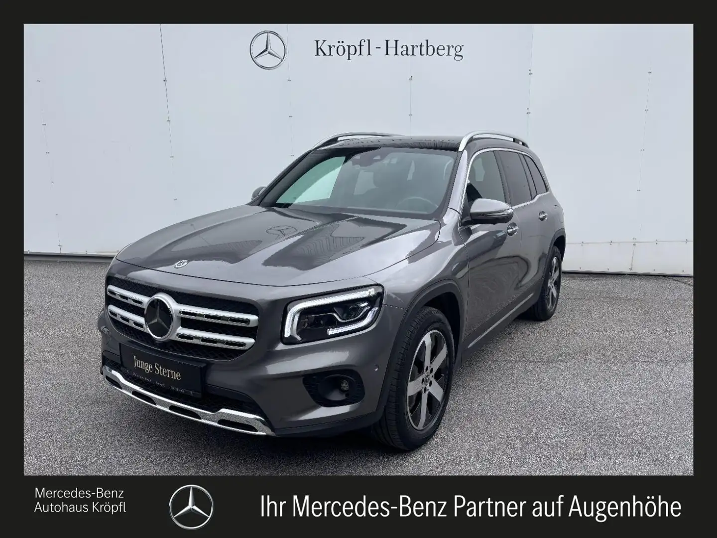 Mercedes-Benz GLB 220 d 4MATIC Progressive Distr Shz Ambi Mbeam Grau - 1