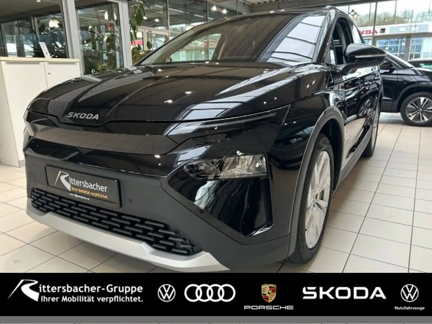 Skoda 60 63 kWh Batterie Elektromotor 150 kW 1-G Schwarz - 1