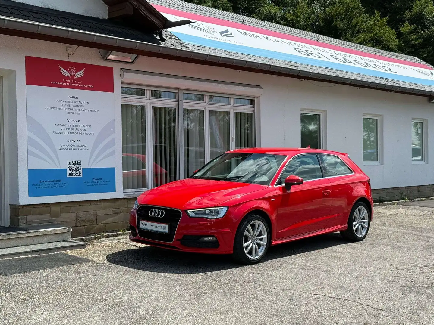 Audi A3 ambition quattro Rouge - 1