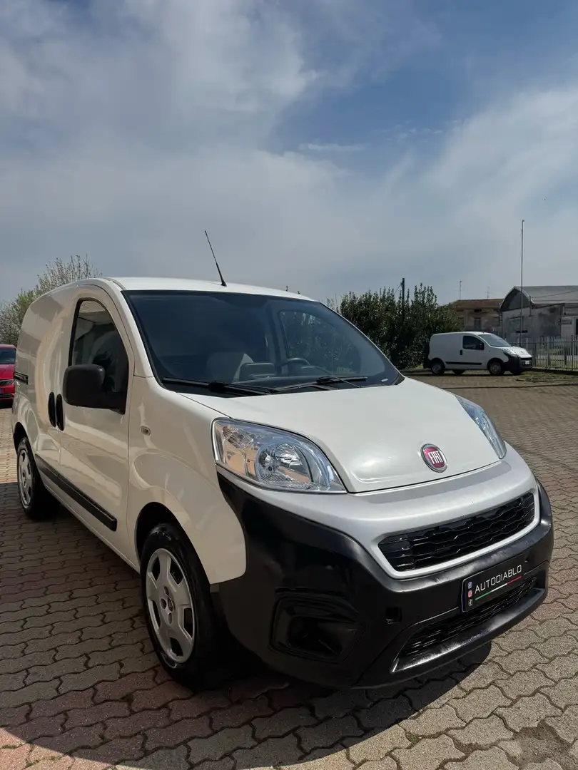 Fiat Fiorino 1.3 MJT 95 CV-SENSORI PARI AL NUOVO + IVA Blanc - 1