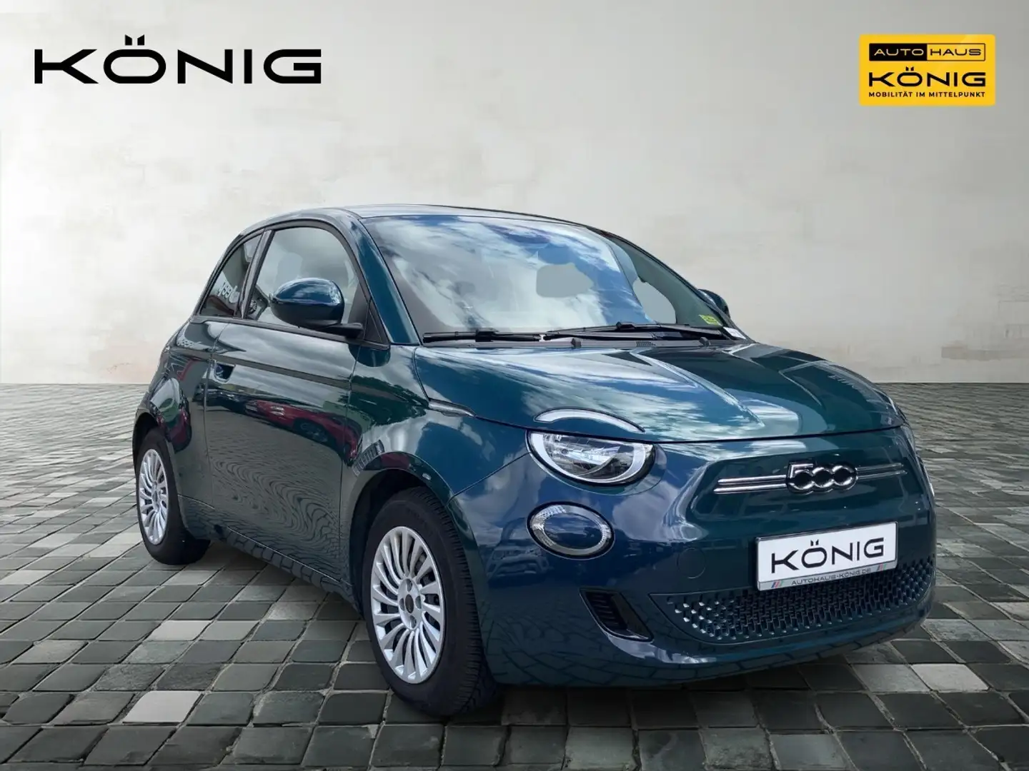 Fiat 500e MY23 Elektro Klimaautomatik Grün - 2