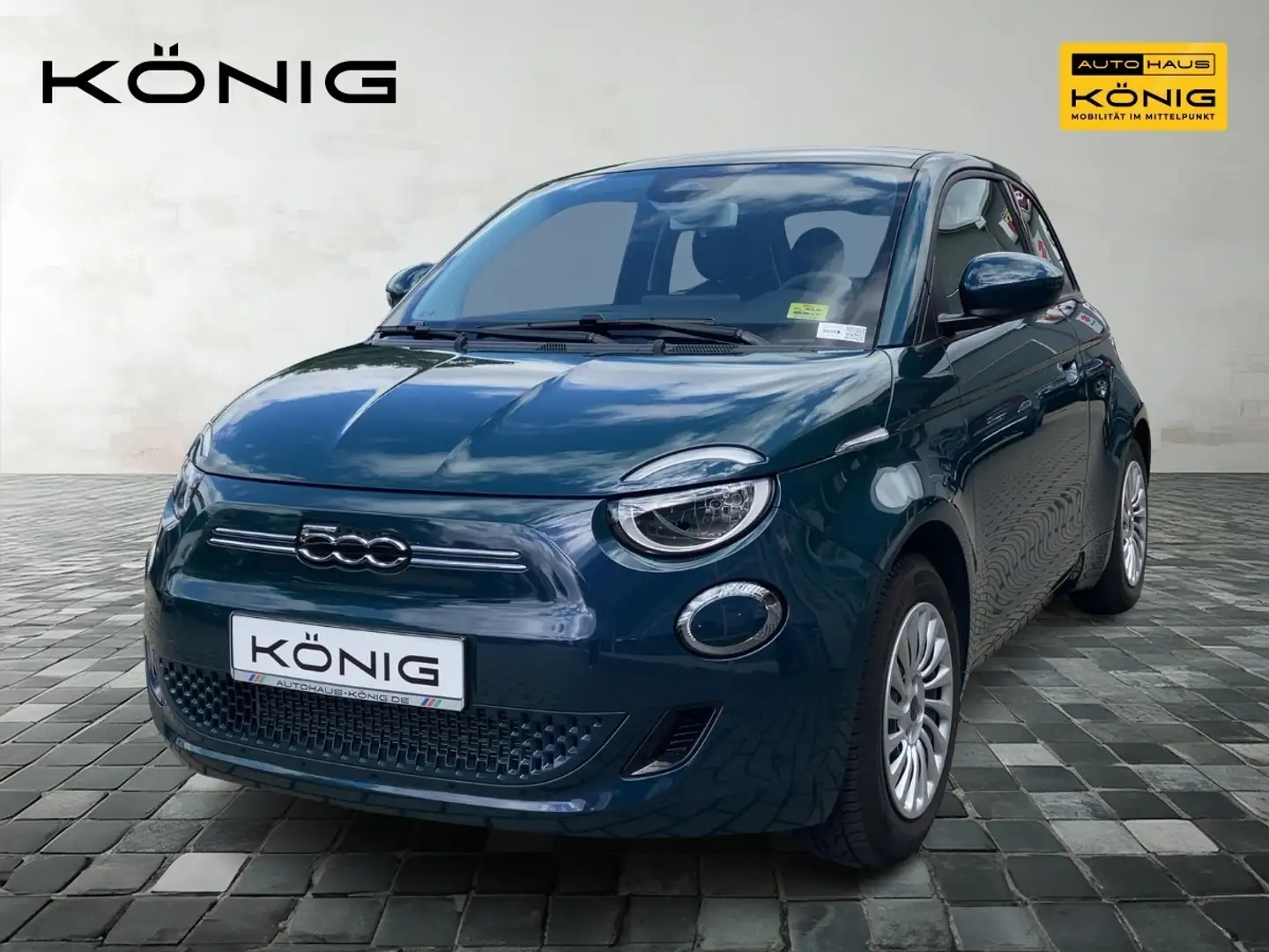 Fiat 500e 500 MY23 Elektro Klimaautomatik Grün - 1