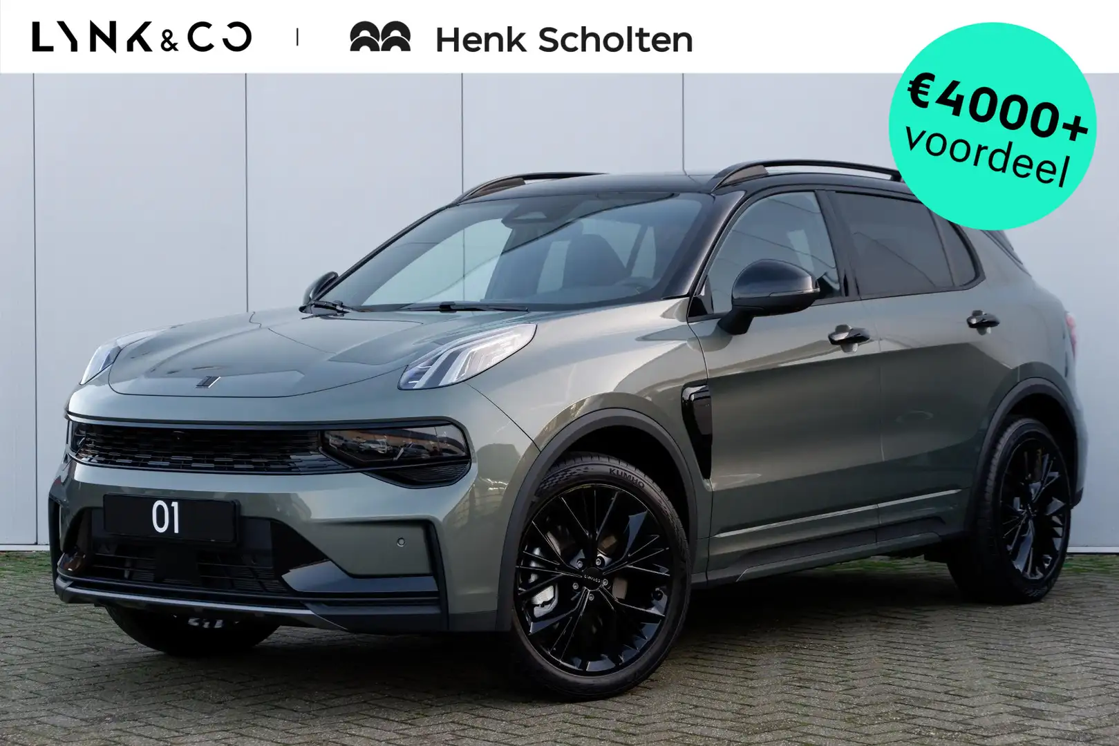 Lynk & Co 01 MY25 276PK More, Harman Kardon, 360 Graden camera, Verde - 1