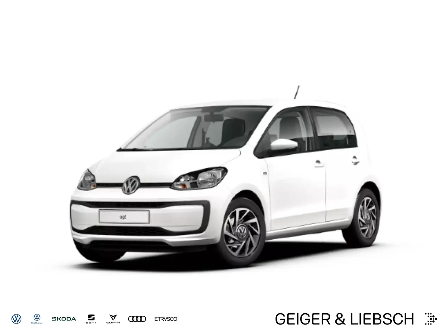 Volkswagen up! move up! 1,0 l Klima+ASR+5 Türen Weiß - 1
