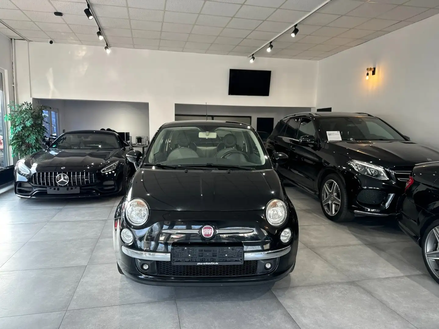 Fiat 500 Schwarz - 1