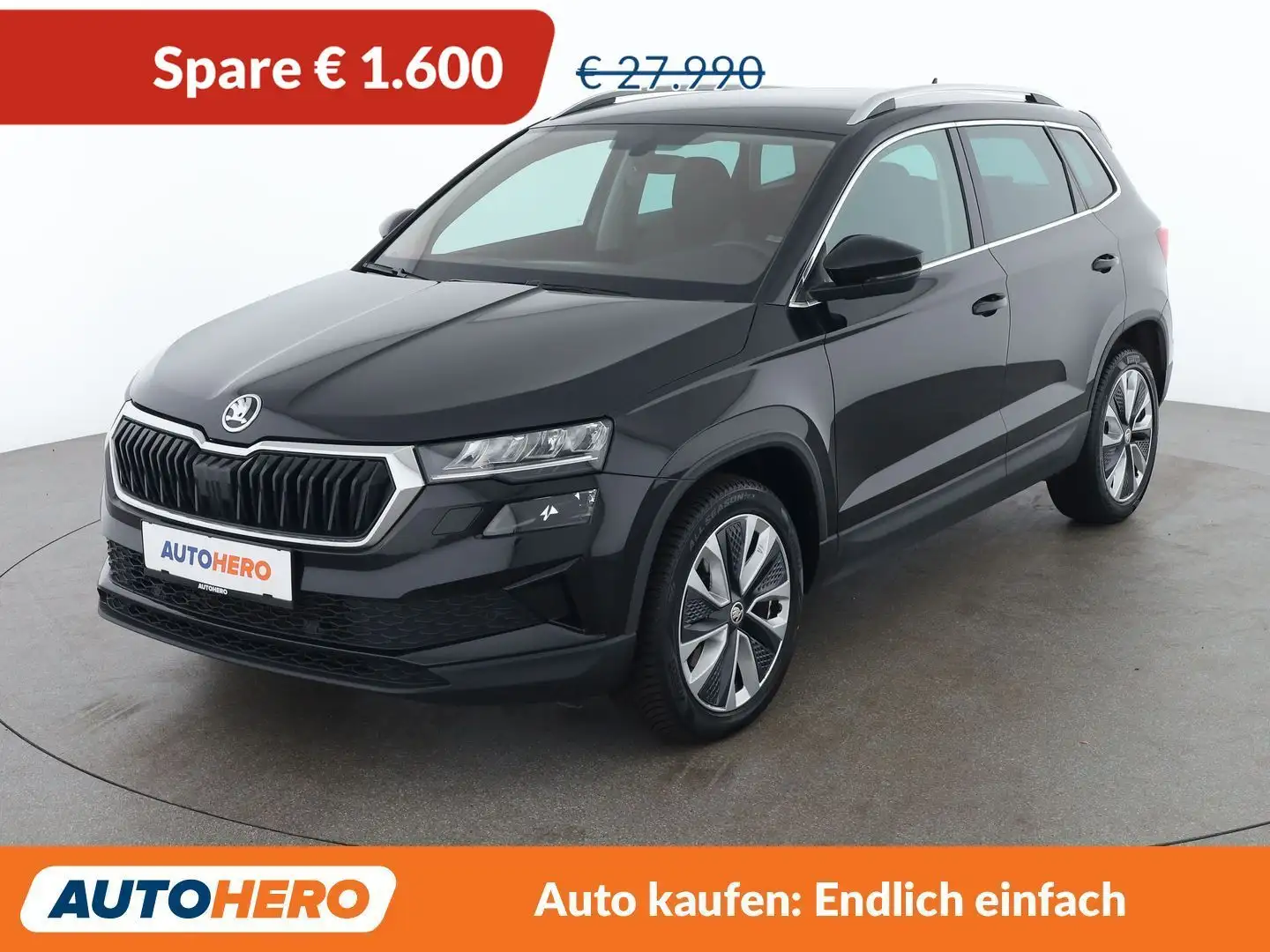 Skoda Karoq 1.5 TSI ACT Style Schwarz - 1