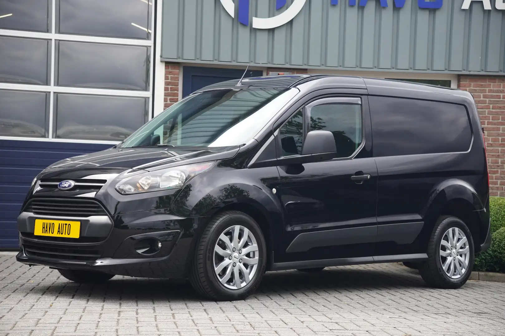 Ford Transit Connect 1.0 Benzine Trend, AIRCO, 3-ZITS, BTW-VRIJ / MARGE Zwart - 2