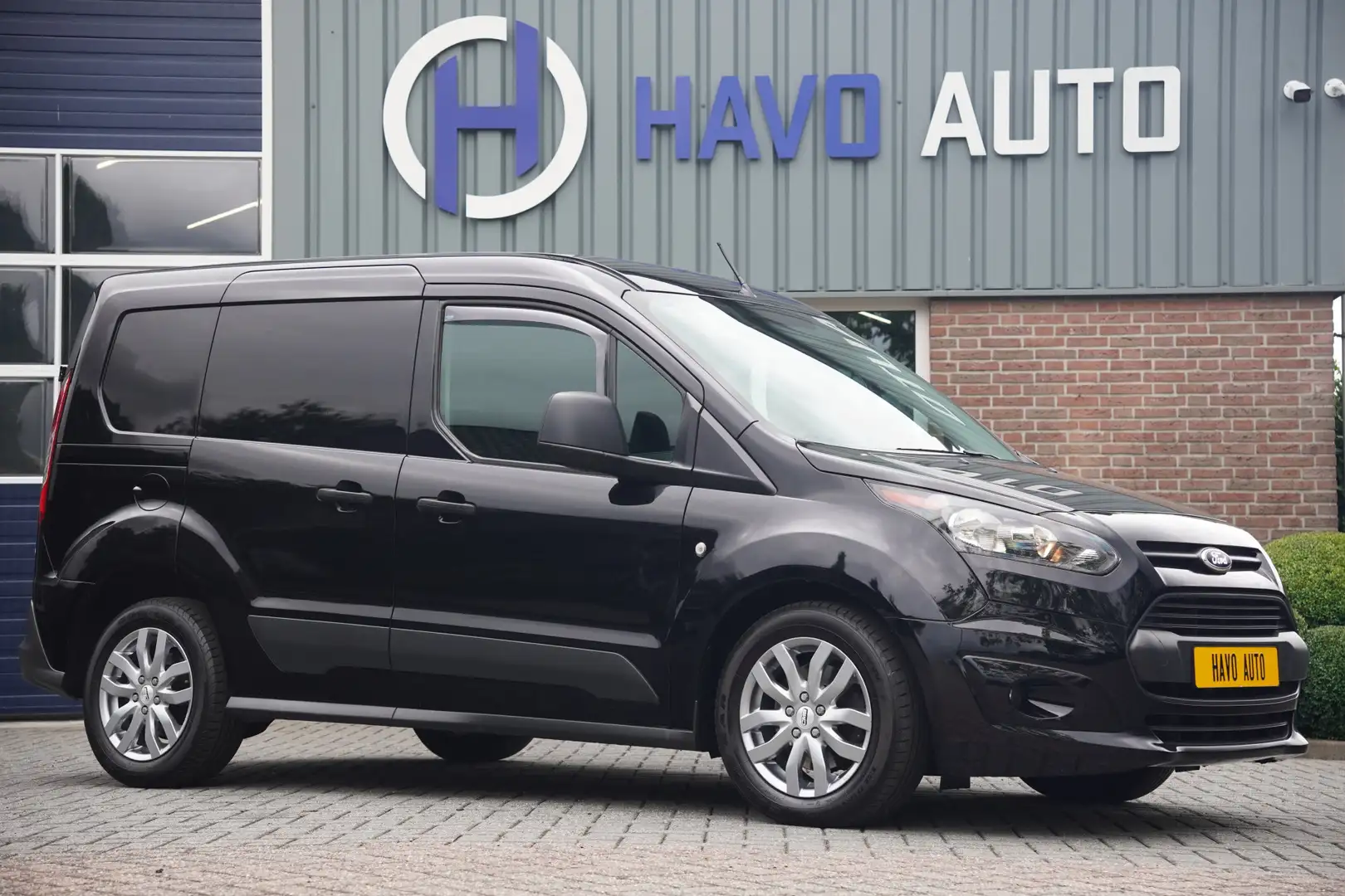 Ford Transit Connect 1.0 Benzine Trend, AIRCO, 3-ZITS, BTW-VRIJ / MARGE Zwart - 1