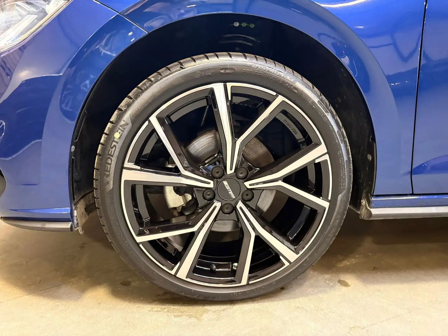 Volkswagen Polo 1.0 TSI R-Line VCP Clima AD Cruise PDC LED 16"LM 1 Blauw - 2
