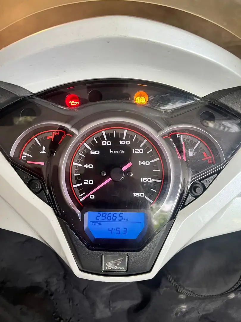 Honda SH 300 300i Bílá - 1