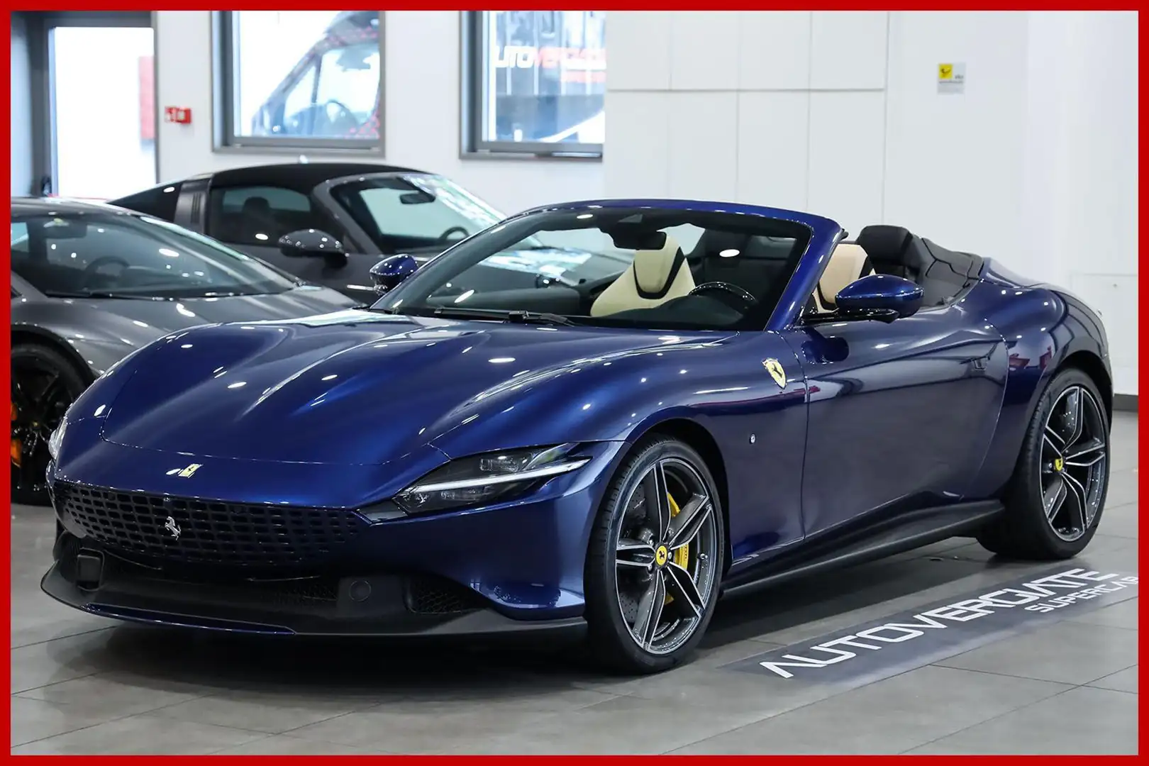 Ferrari Roma Spider|IVA ESP|DISPLAY PASS|FULL CARBON Azul - 1