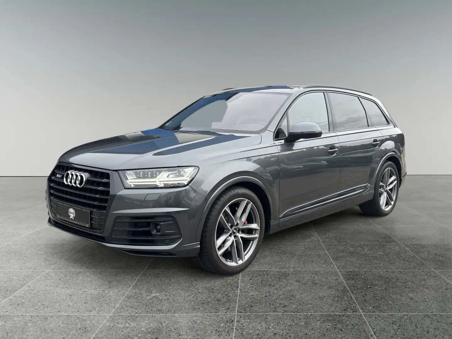 Audi SQ7 4.0 TDI QUATT/AHK/STANDHZ/KAM/MATRIX/HEADUP Gris - 1