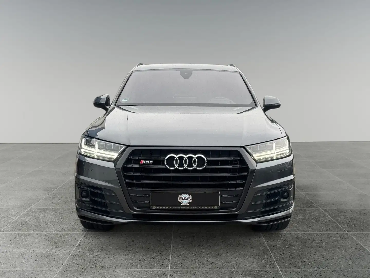 Audi SQ7 4.0 TDI QUATT/AHK/STANDHZ/KAM/MATRIX/HEADUP Gris - 2
