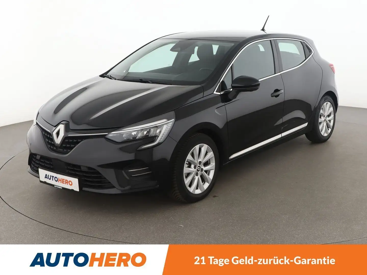 Renault Clio 1.6 E-Tech Hybrid Intens Aut.*360°*PDC*SHZ*LHZ* Schwarz - 1